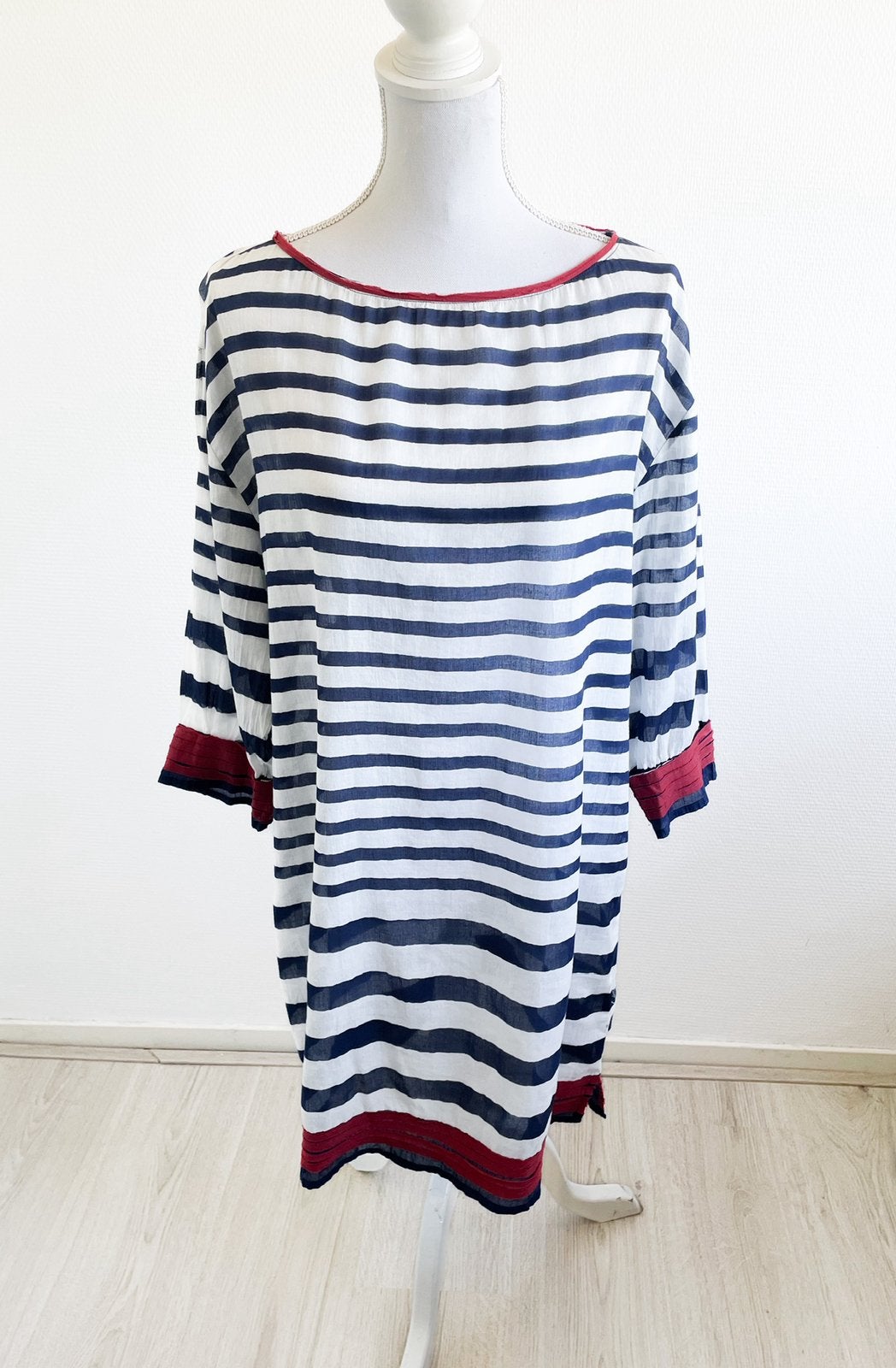 Mooie strandjurk van La Salle M/L, Kleding | Dames, Jurken, Maat 38/40 (M), Barnett B.V., Zekeringstraat 34, 1014 BS Amsterdam, Nederland