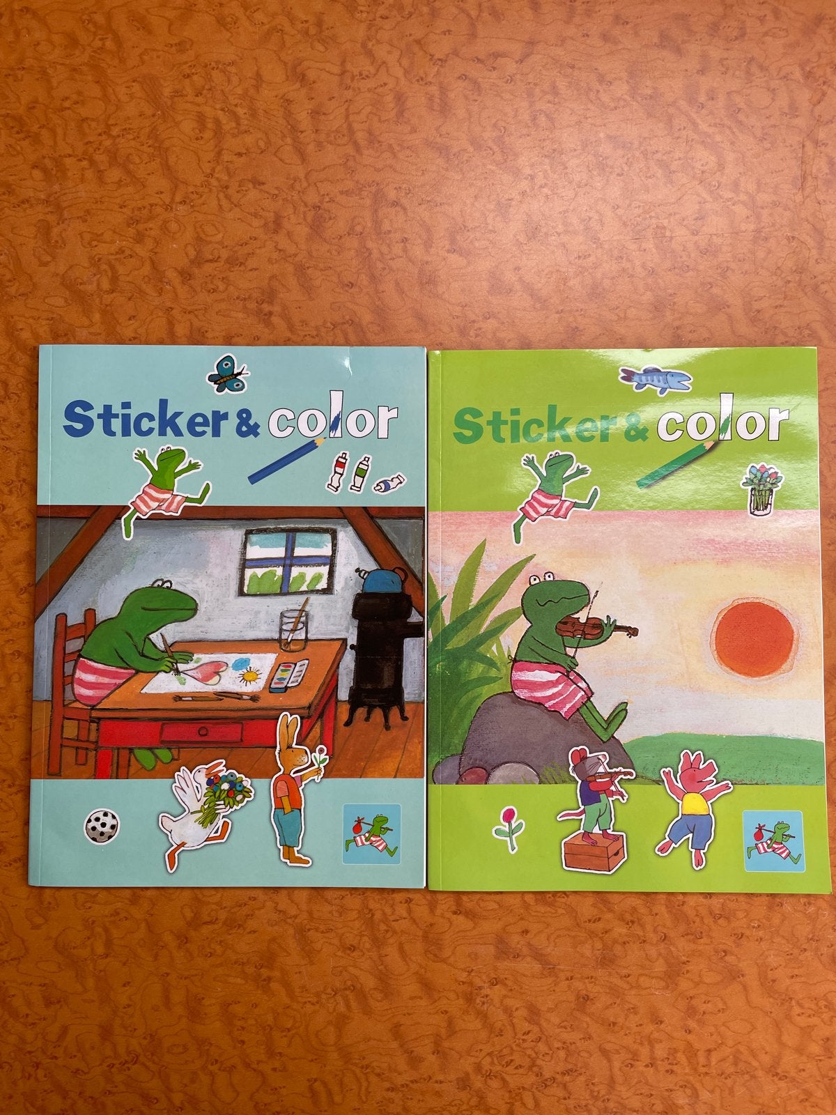 Sticker en kleurboeken Kikker, Ophalen of Verzenden