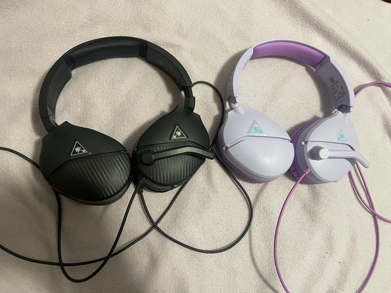 Turtle Beach Gaming Headsets (Zwart & Paars), Gebruikt, Mute-functie, Ophalen of Verzenden, Over-ear