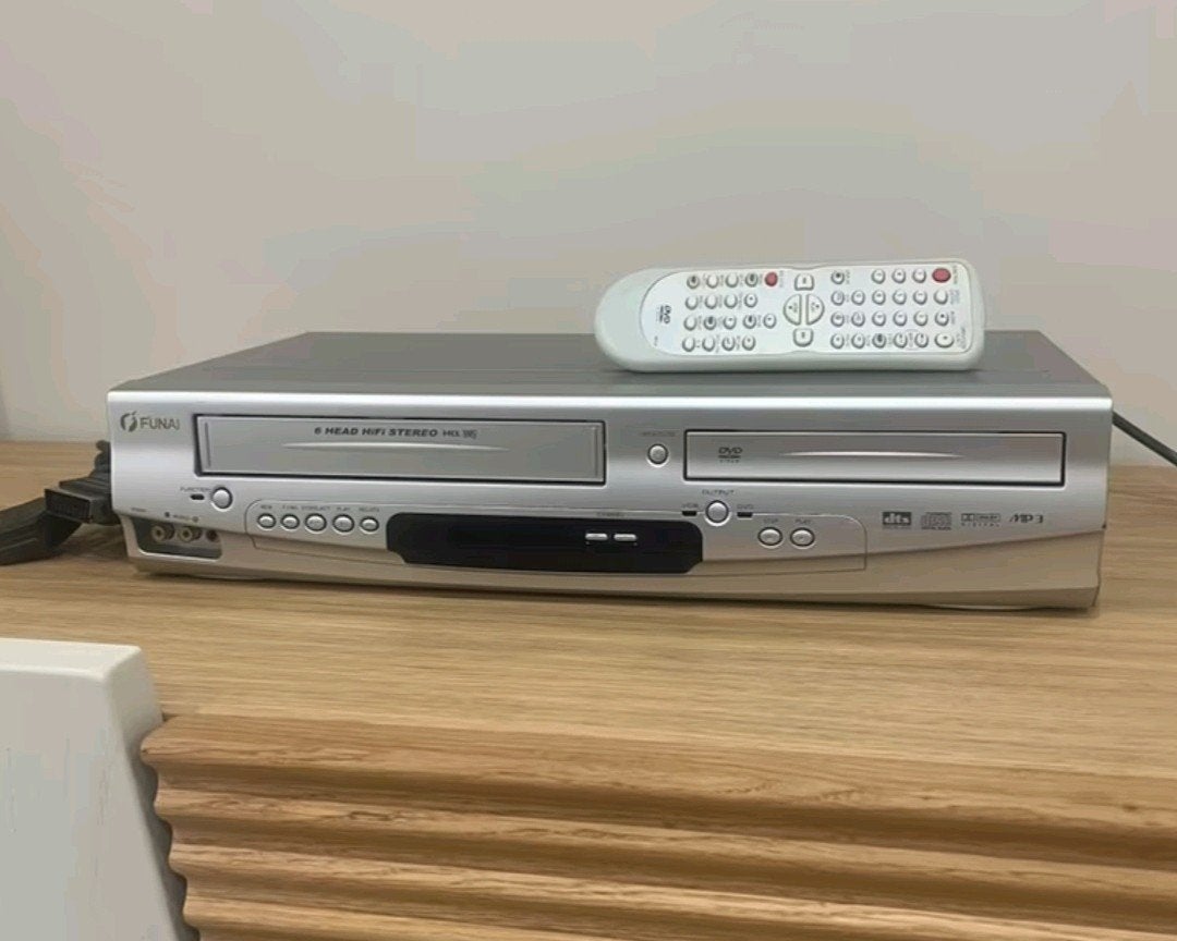 Funai DVD & VHS Video Combispeler (6-Kops HiFi), Ophalen of Verzenden, Zo goed als nieuw, Overige merken