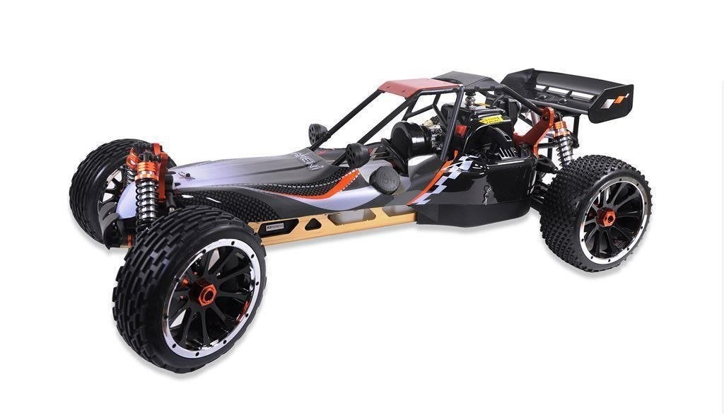 RC auto benzine Pitbull buggy truck 1:5 2.4Ghz 30cc RTR, Ophalen of Verzenden, Nieuw, Overige schalen, Auto offroad