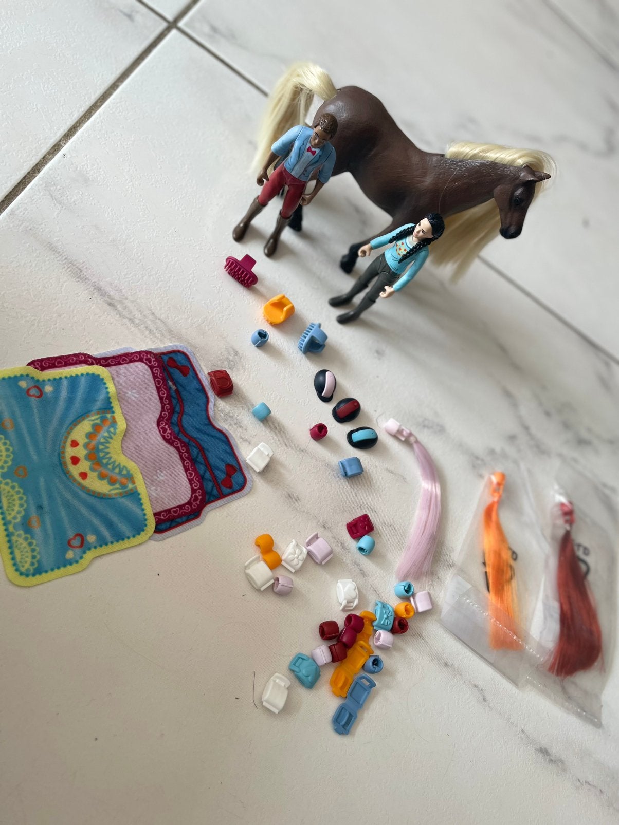 Schleich HORSE CLUB Sofia’s Beauties  Leo & Rocky Starterset, Ophalen of Verzenden, Gebruikt