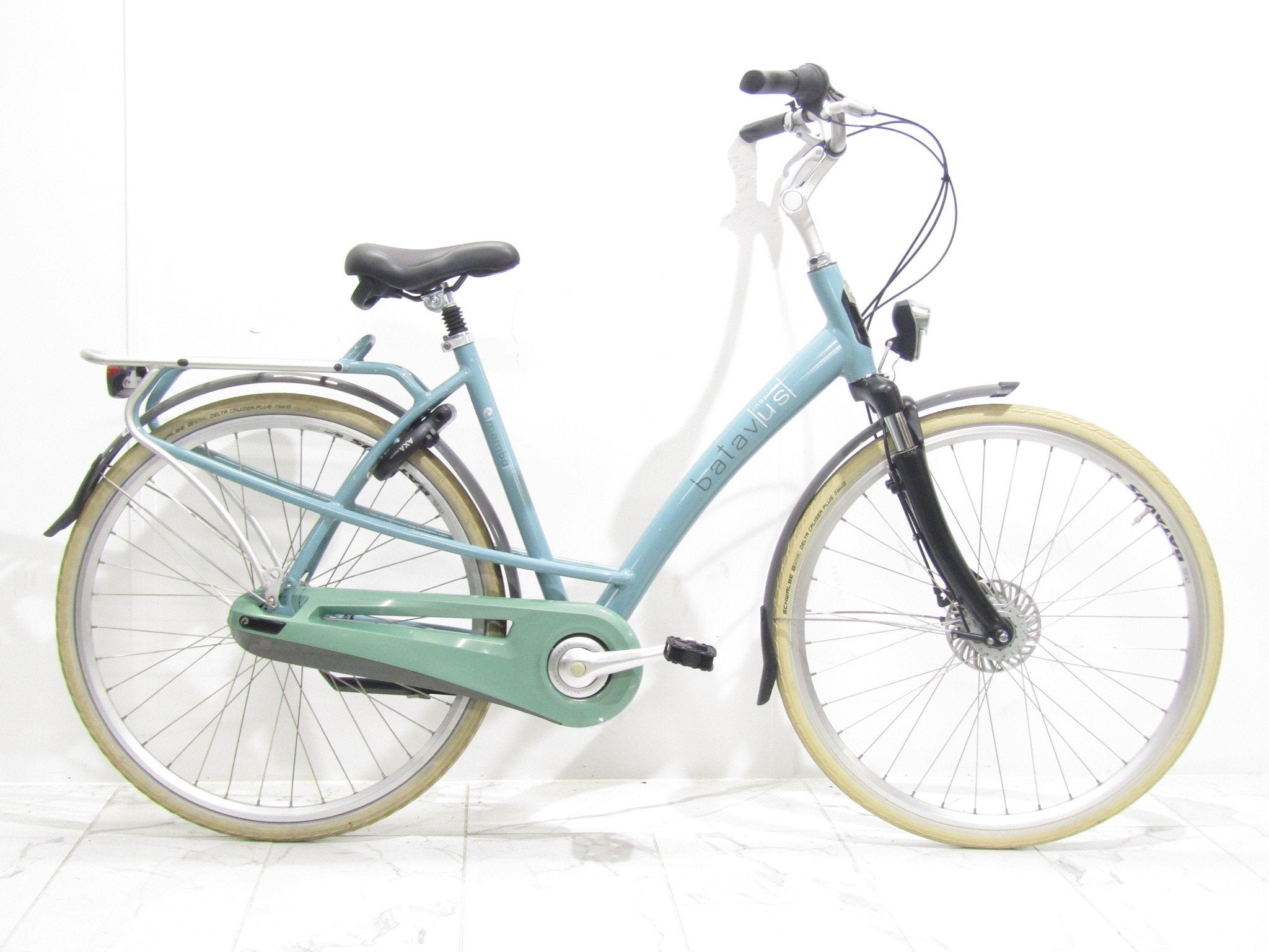Batavus Mambo blauw dames 53cm 28inch, Fietsen en Brommers, 53 tot 56 cm, Gebruikt, Batavus, Versnellingen