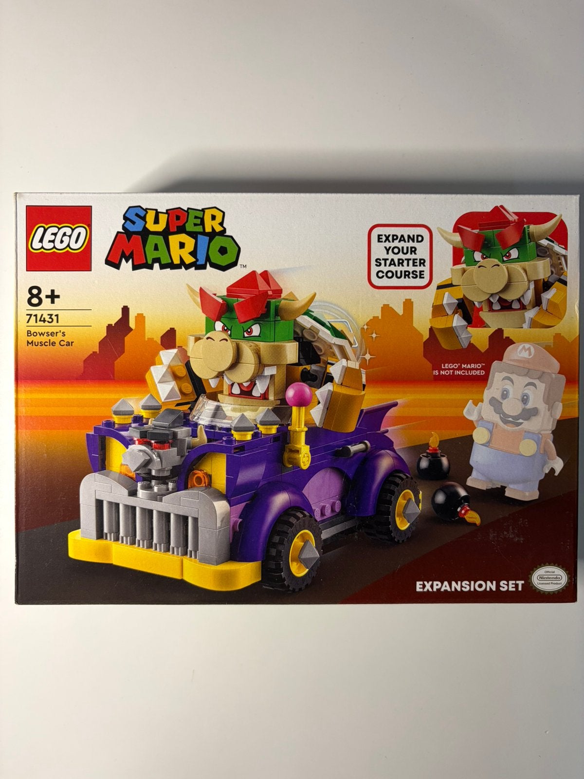 Sealed - Lego Super Mario 71431 - Bowser's Muscle Car, Overige thema's, Lego, Ophalen of Verzenden, Zo goed als nieuw