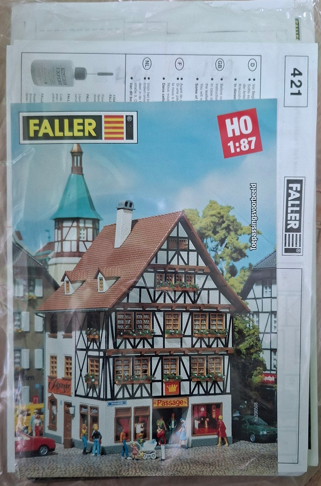 OPHALEN: Faller HO 1:87 Modelbouw Huis - Nieuw in verpakking, 1:32 tot 1:50, Overige typen, Nieuw, Ophalen