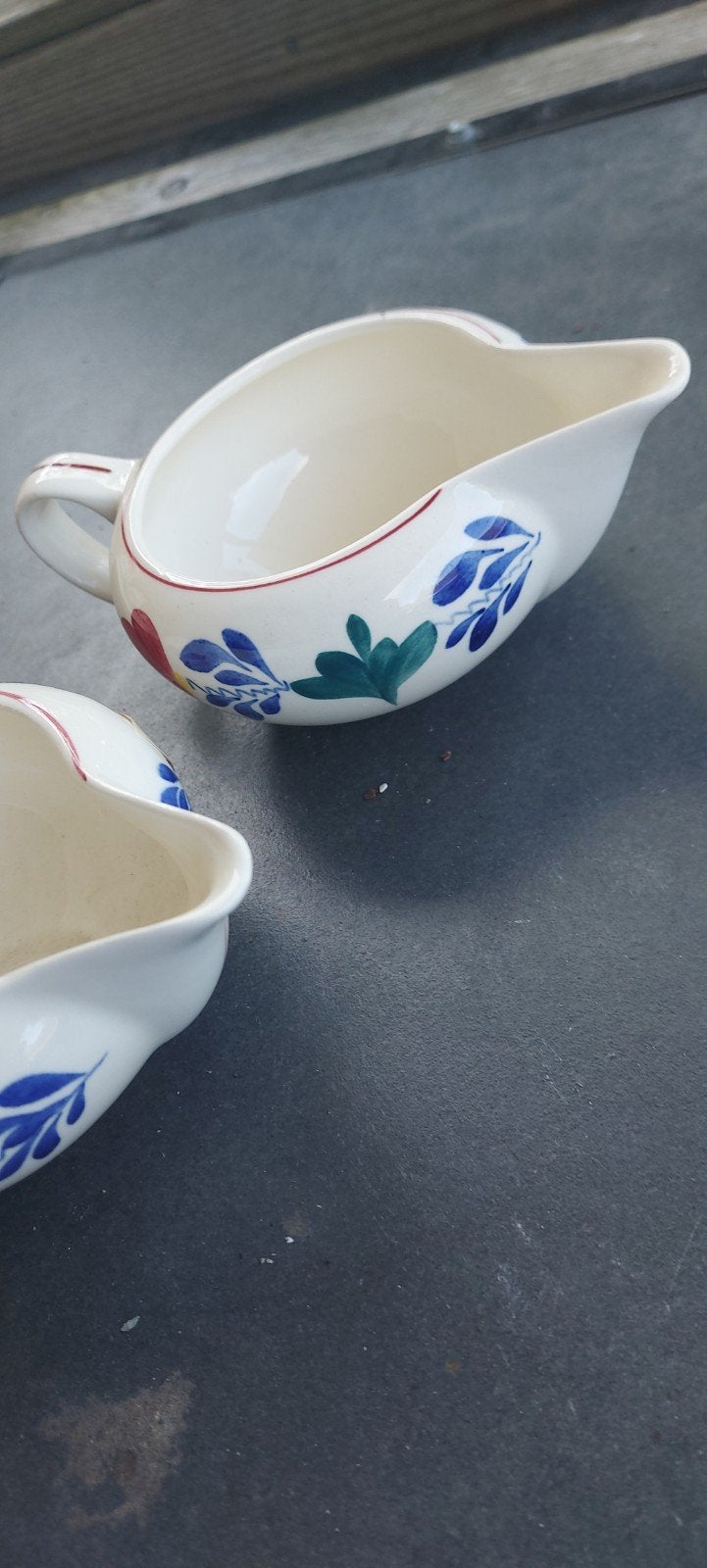 Set van 2 koffiemelk kannetjes Boerenbont., Ophalen of Verzenden