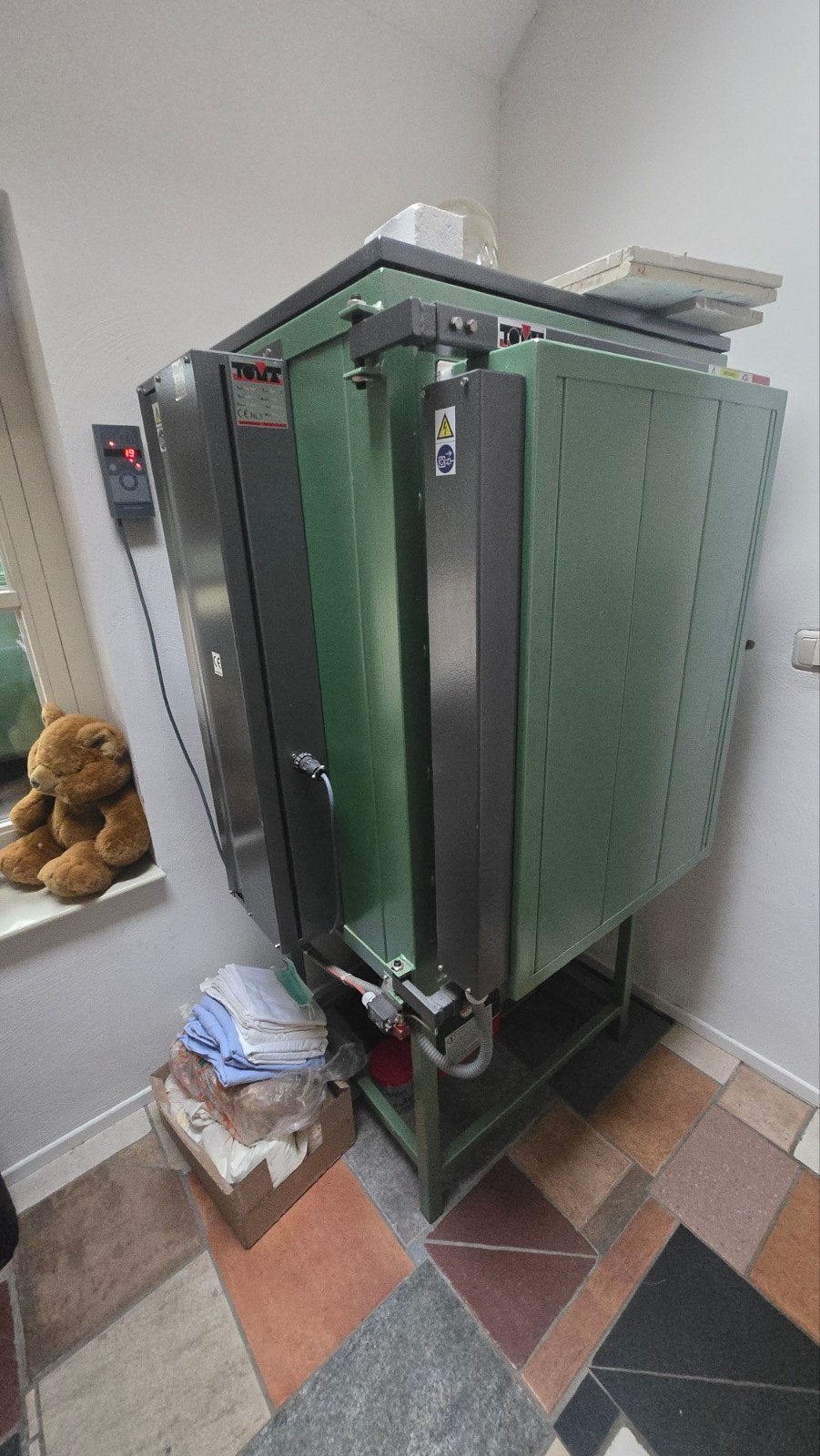 Professionele TOMA Keramiekoven TSD 140 (Elektrisch), Ophalen