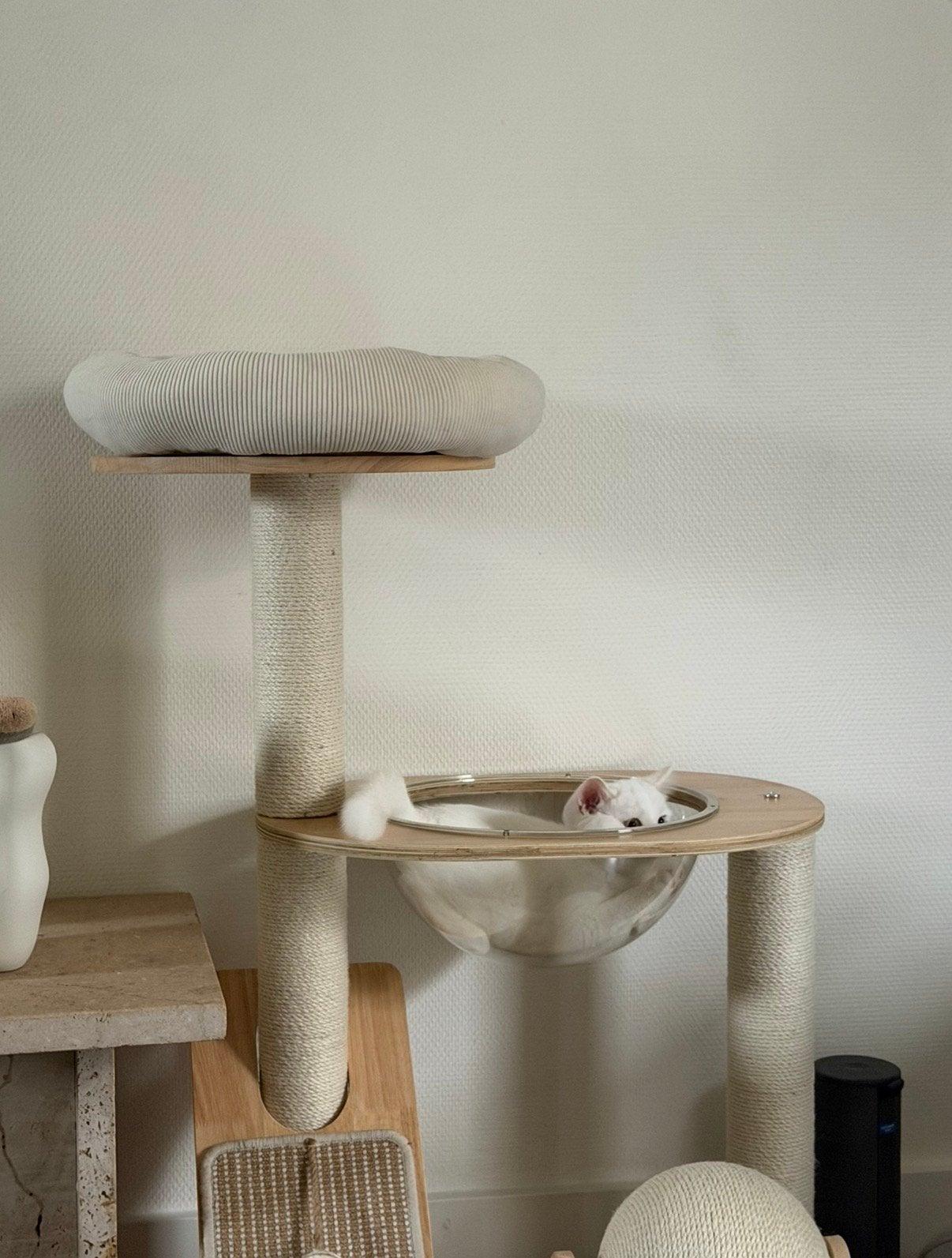 Multifunctionele Nieuwe Krabpaal - Kattenboom, Ophalen of Verzenden, Zo goed als nieuw, Krabpaal