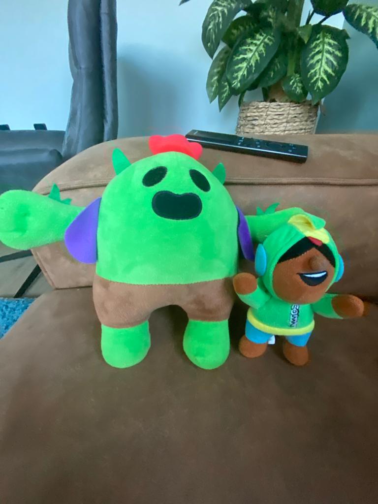 Brawl Stars knuffels: Spike en Leon, Ophalen, Overige merken, Overige karakters, Overige typen