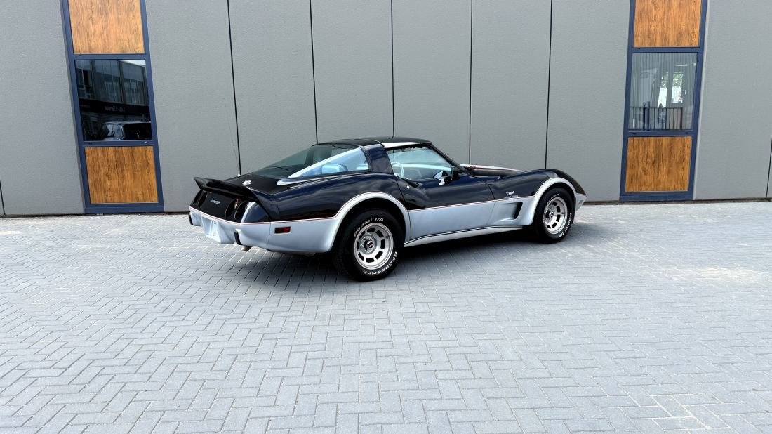 Chevrolet Corvette Pace Car - Anniversary Edition, Automaat, Bedrijf, Zilver of Grijs, Metallic lak