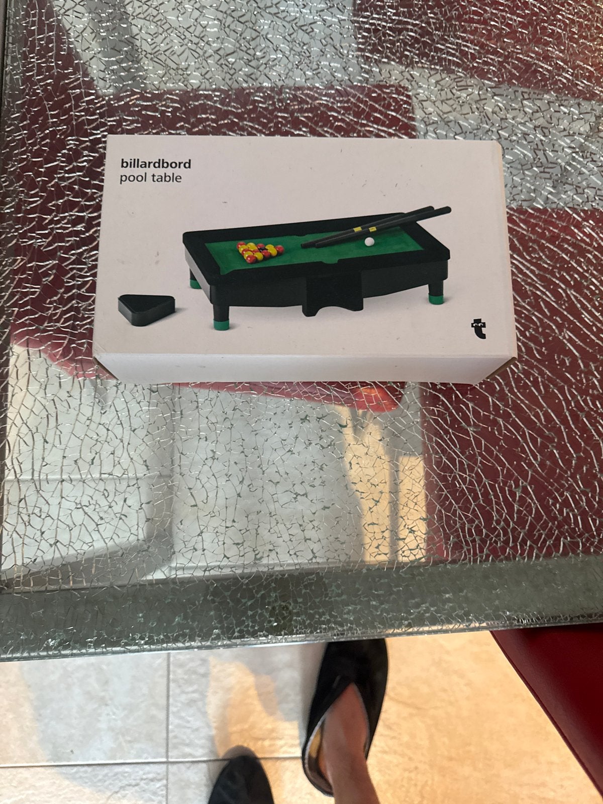 Mini biljartbord / pooltafel - Compleet nieuw, Ophalen of Verzenden, Zo goed als nieuw, Pooltafel