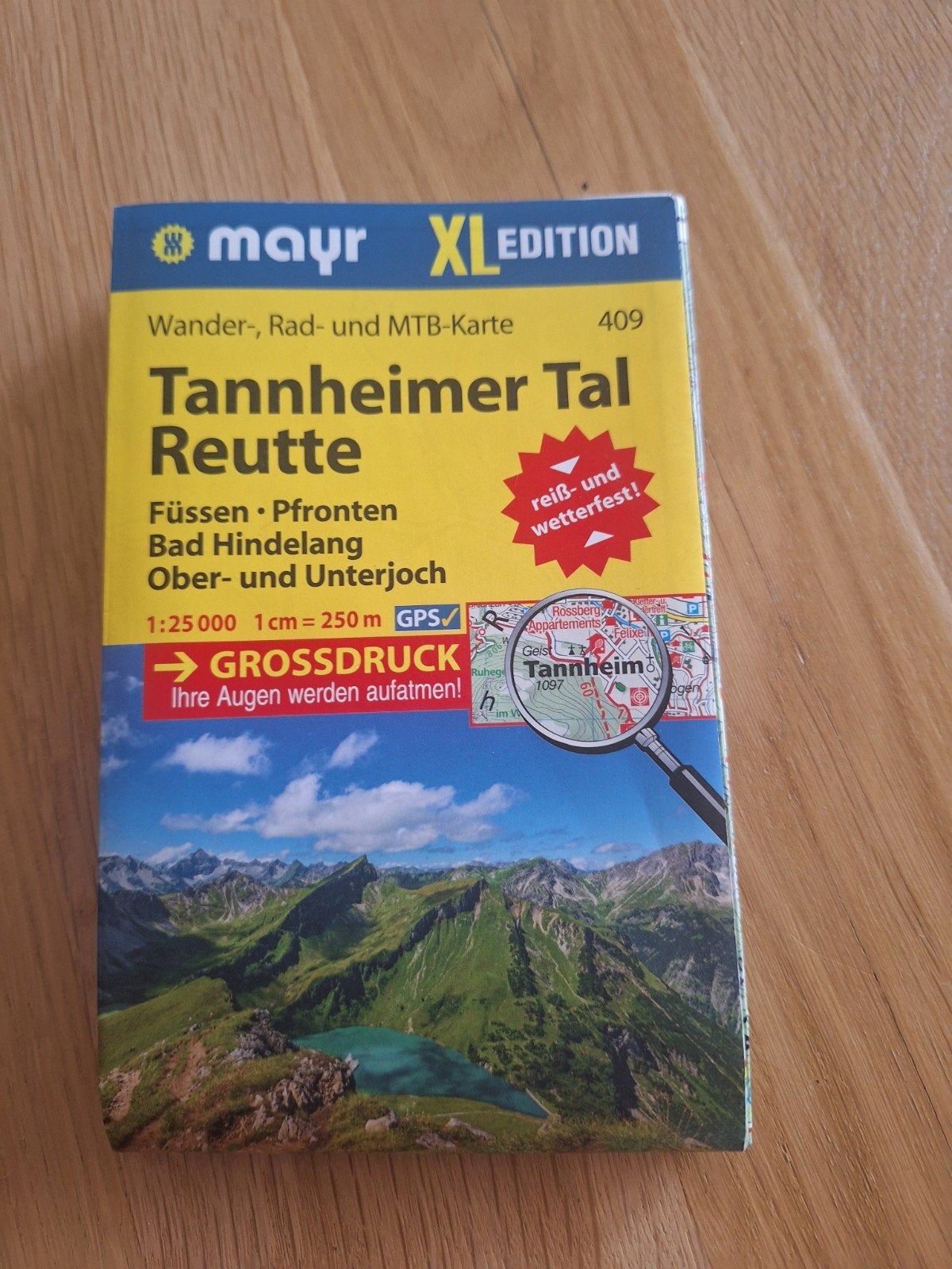 Wandelkaart Tannheimer Tal Reutte - Mayr XL Edition, Ophalen