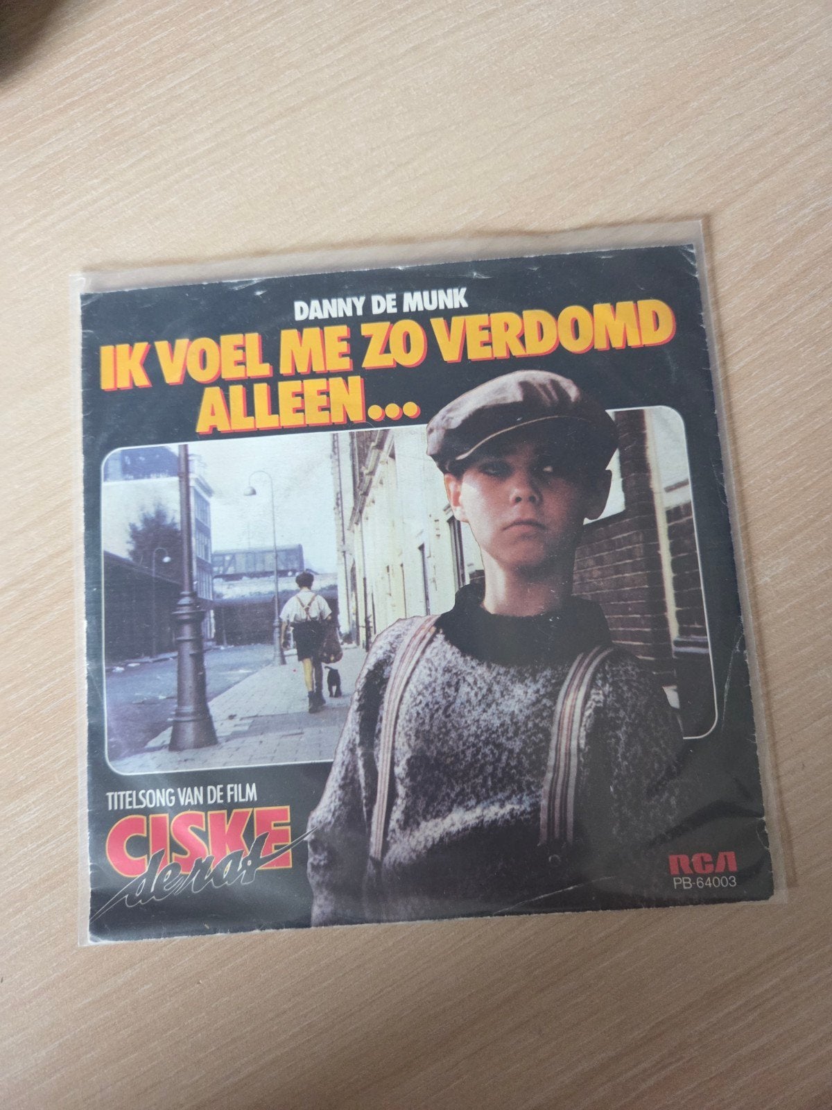 Danny de Munk - Ik voel me zo verdomd alleen (Vinyl Single), Gebruikt, 7 inch, EP, Nederlandstalig