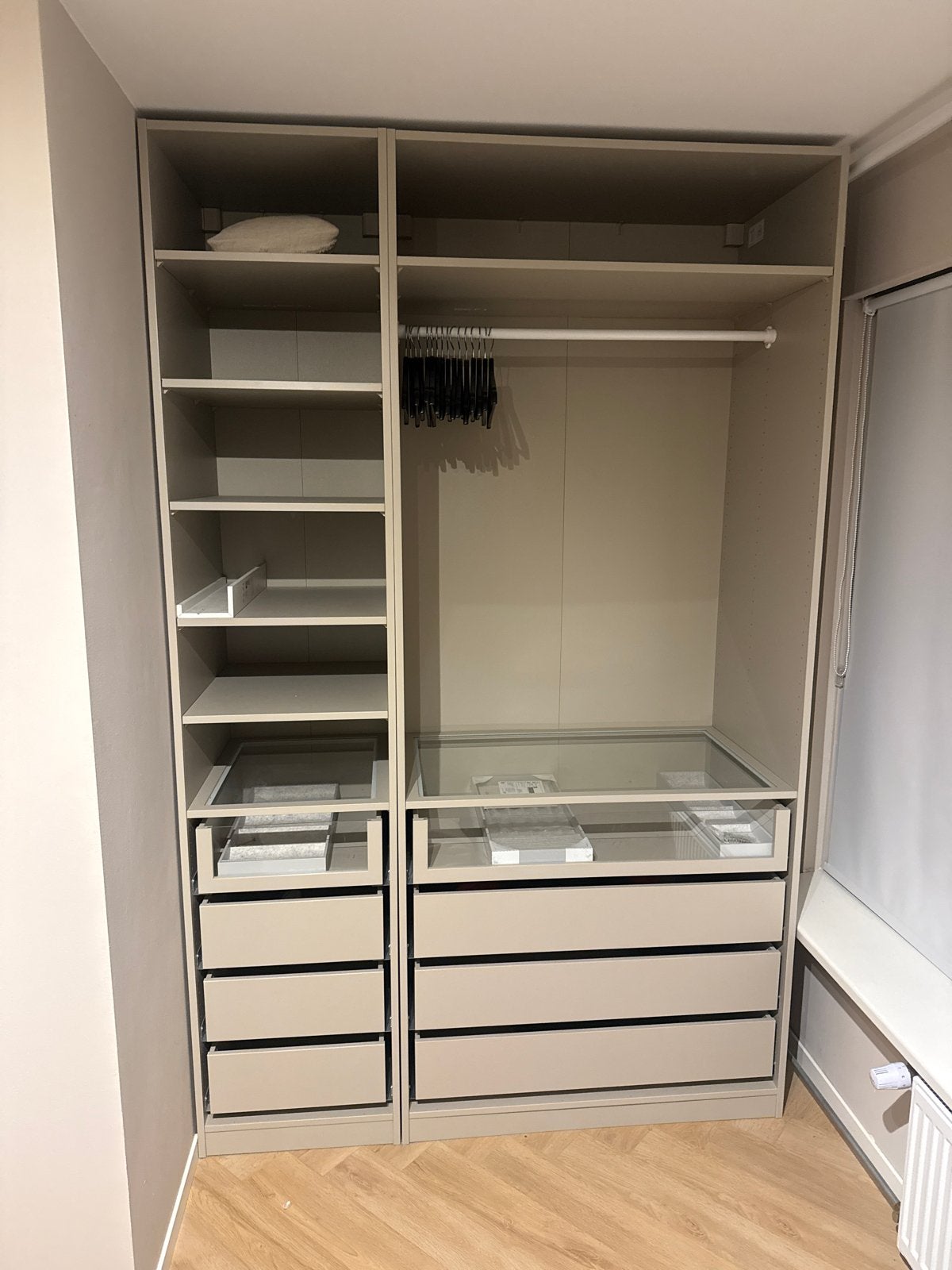 Ikea pax kasten, Ophalen, 100 tot 150 cm, 200 cm of meer, Zo goed als nieuw