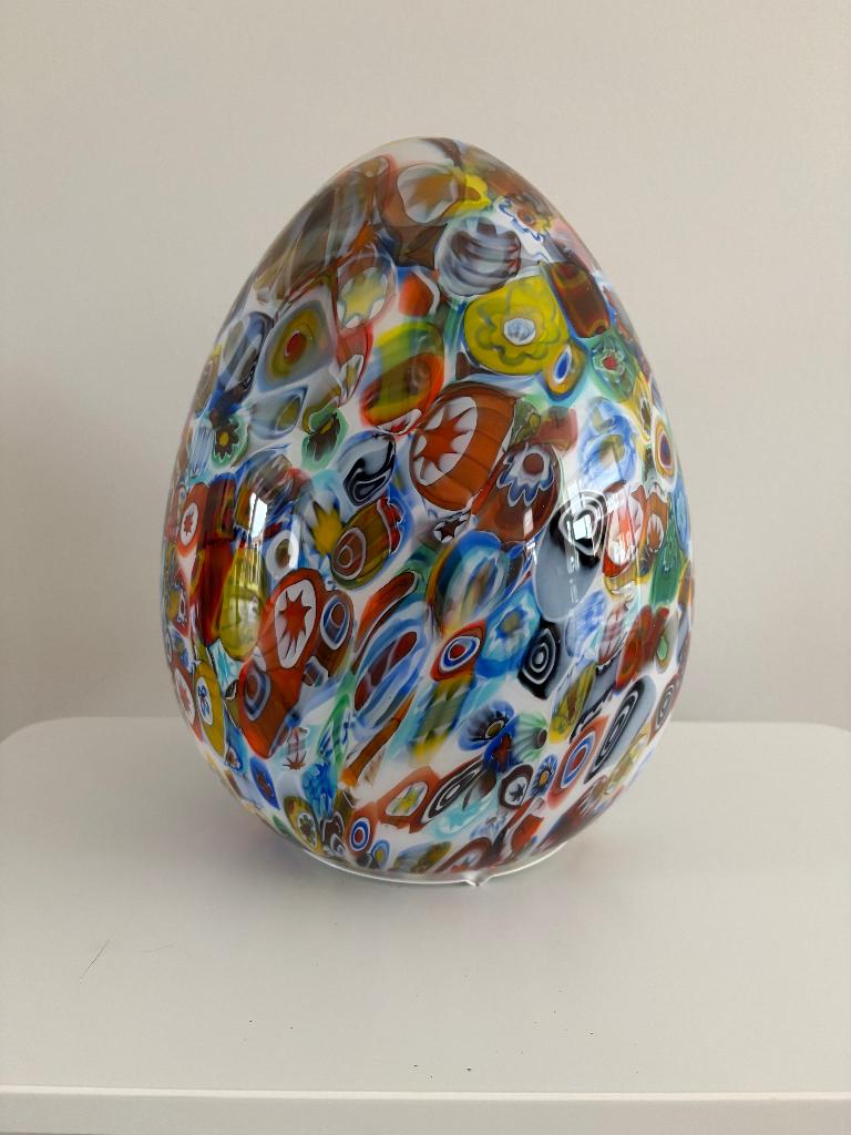 Ilu Design glazen Millefiori lamp, Ophalen of Verzenden, Zo goed als nieuw, Glas, Minder dan 50 cm