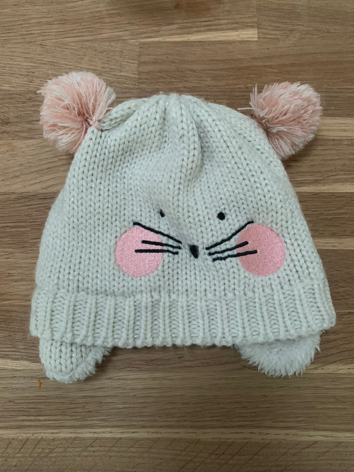 Muis muts, gevoerd, Hema, maat 4-9 maand, Kinderen en Baby's, Babykleding | Mutsen, Sjaals en Wanten, Jongetje of Meisje, Ophalen of Verzenden