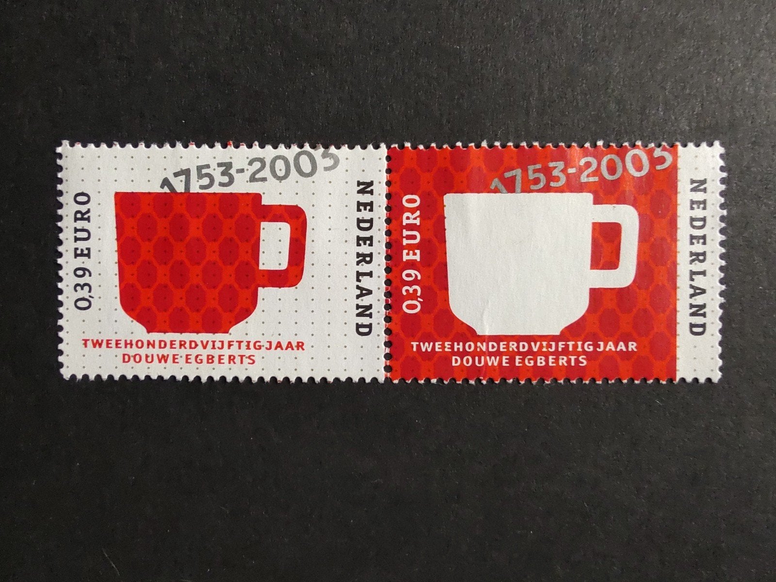 2192 en 2193 250 jaar DE 2003 paar, Ophalen of Verzenden