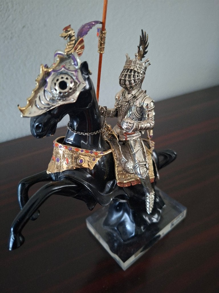 zilveren sculptuur, Overige onderwerpen, Minder dan 20 cm, Ophalen of Verzenden, Overige materialen