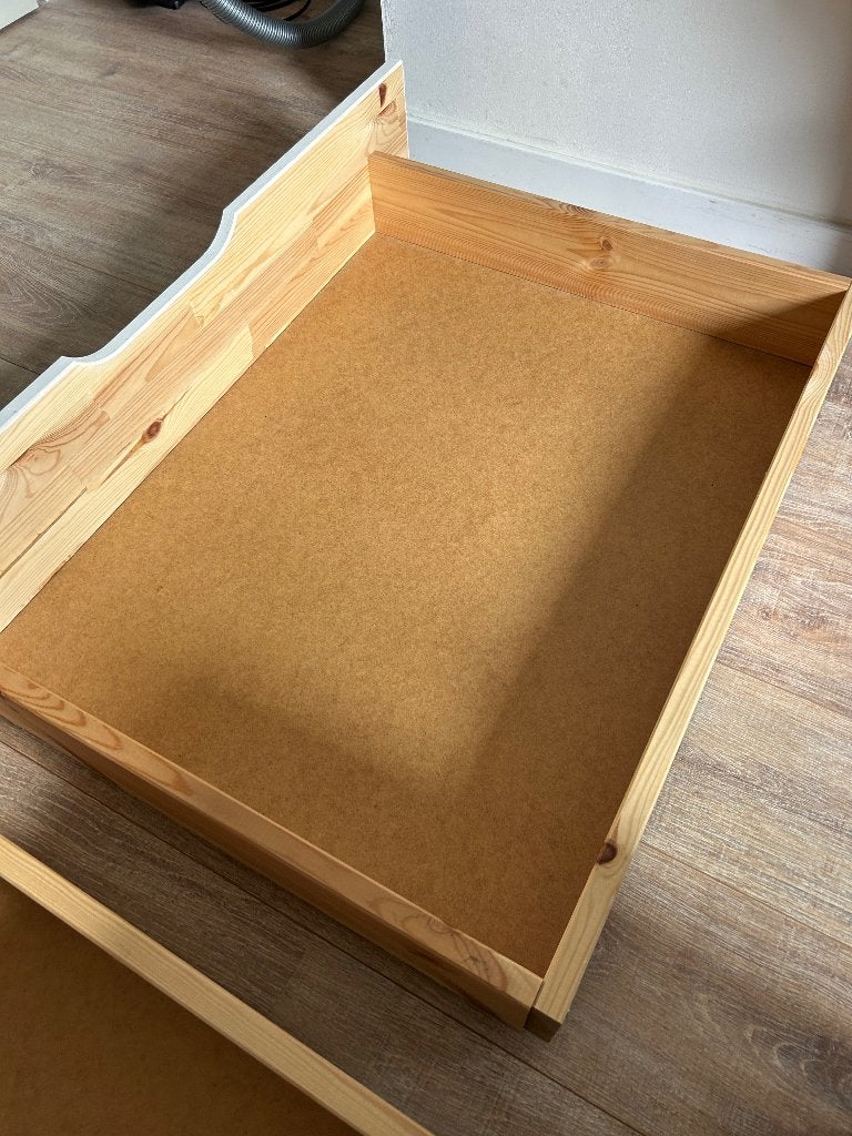 Bedlade 2x, Ophalen, Gebruikt, 90 cm, Eenpersoons