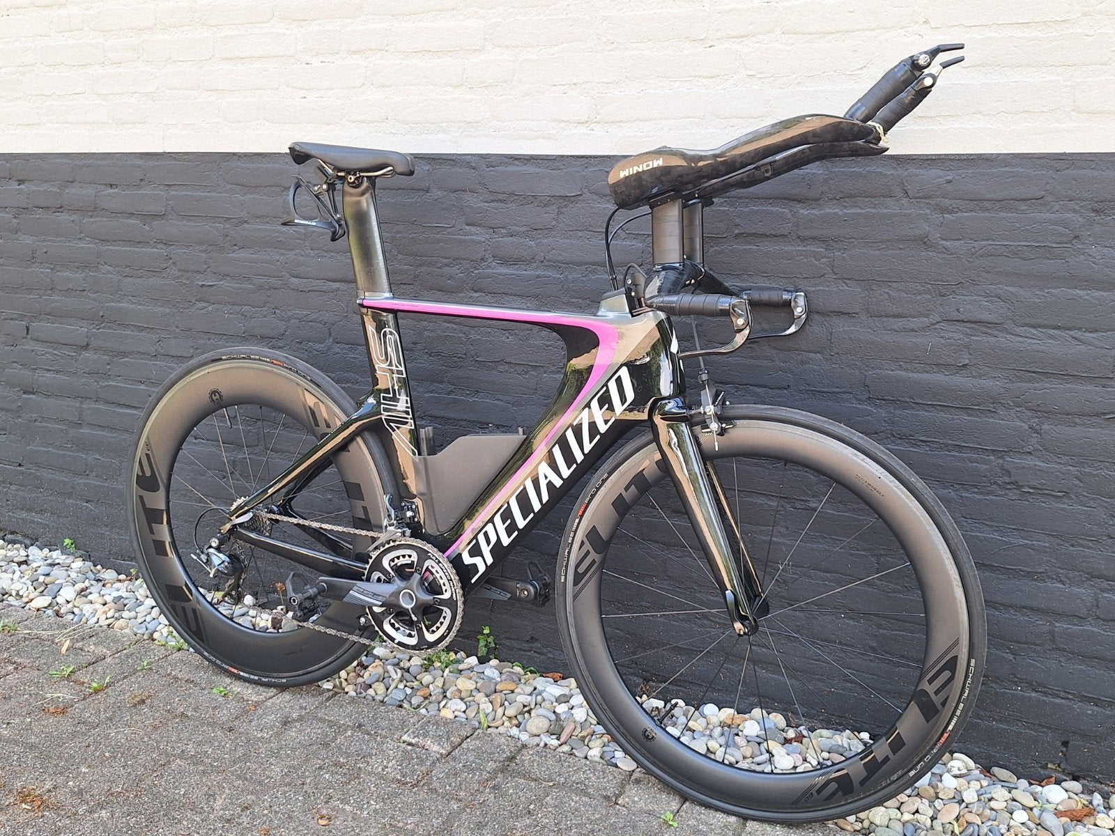 Specialized Shiv Tijdritfiets triathlon fiets, Carbon, Zo goed als nieuw, Meer dan 20 versnellingen, 53 tot 57 cm