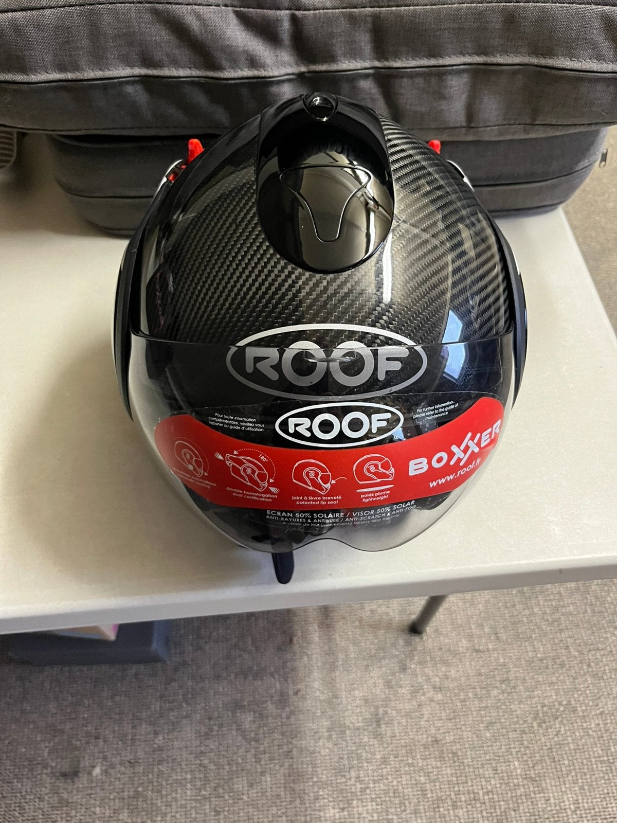 Motor helm 56 & meerdere spullen, Ophalen of Verzenden, Tweedehands, Integraalhelm, Overige merken