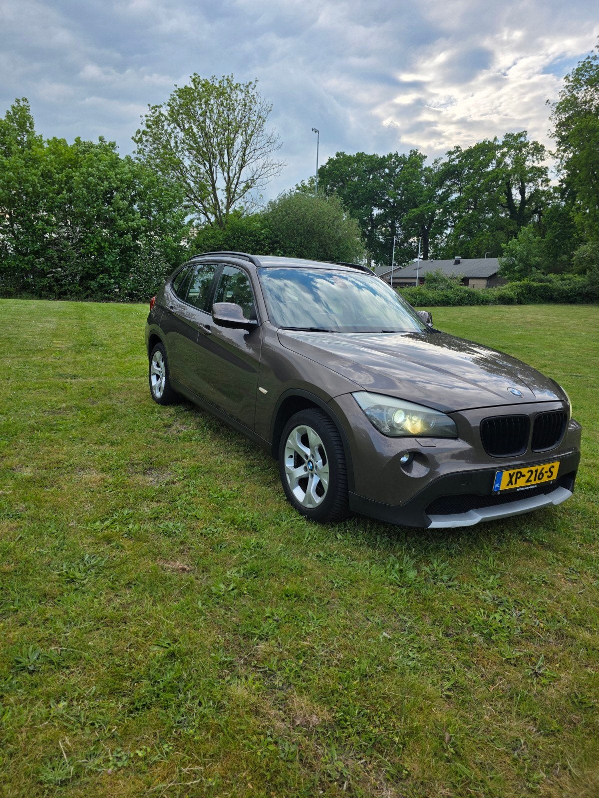 BMW X1 Sdrive 18I AUT 2010 Bruin, Achterwielaandrijving, 1995 cc, Beige, 4 cilinders