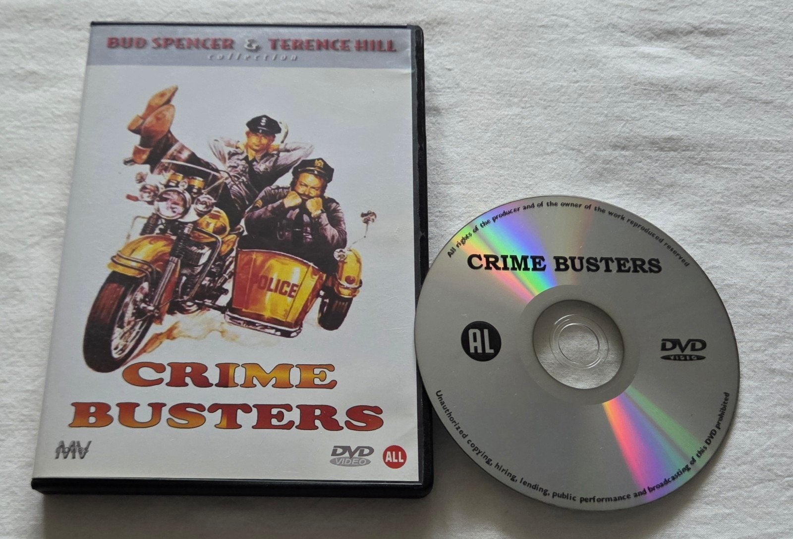 Bud Spencer & Terence Hill Crime Busters Dvd Comedy, Alle leeftijden, Ophalen of Verzenden, Zo goed als nieuw, Actiekomedie