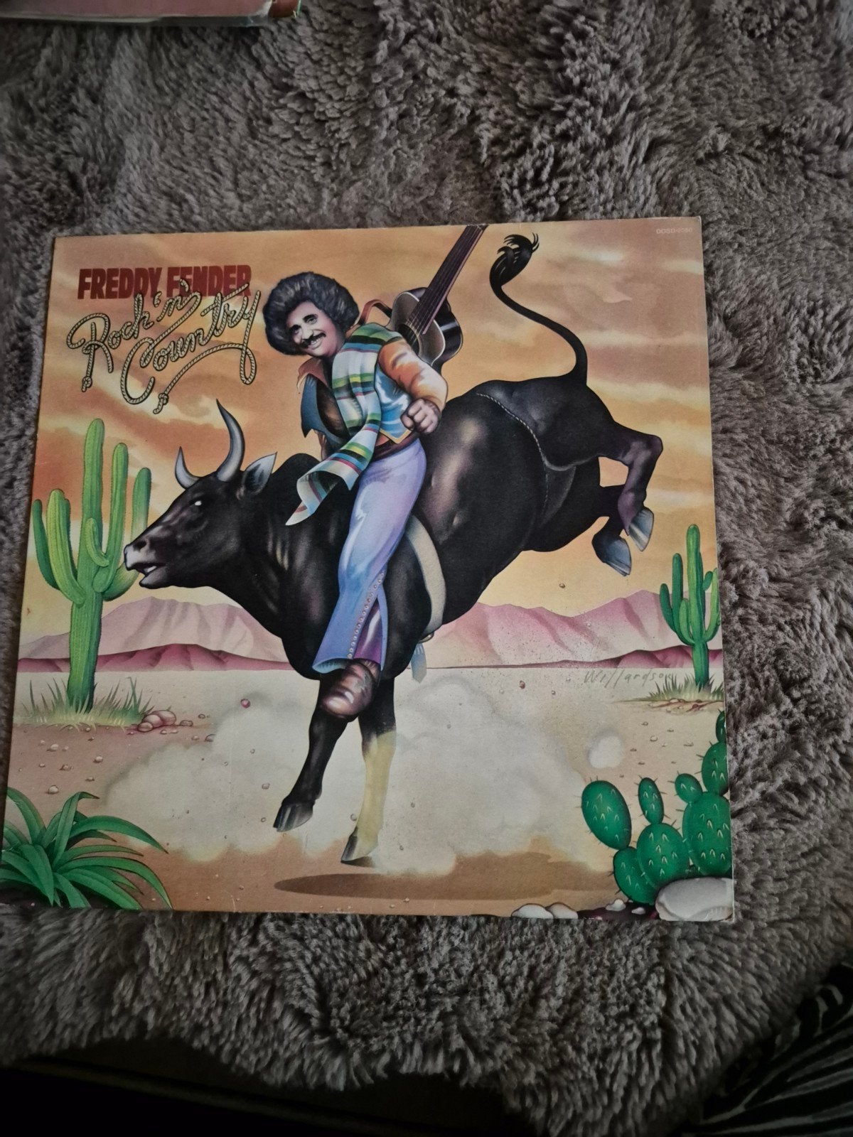 Freddy Fender - Rock 'N' Country LP (Vinyl), Ophalen of Verzenden, Gebruikt