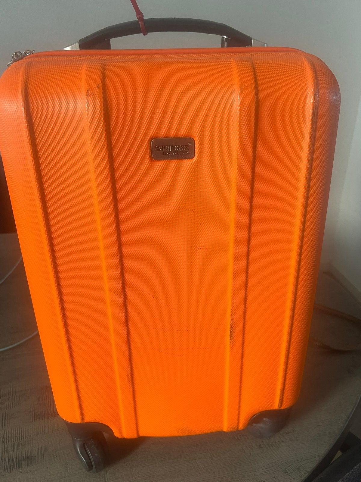 Princess Traveller Koffer - Oranje, 40 tot 60 cm, Gebruikt, 20 tot 30 cm, Oranje