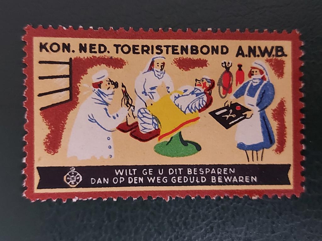 Sluitzegel ANWB Kon. Ned. Toeristenbond, Verzenden, Zo goed als nieuw, Overige typen