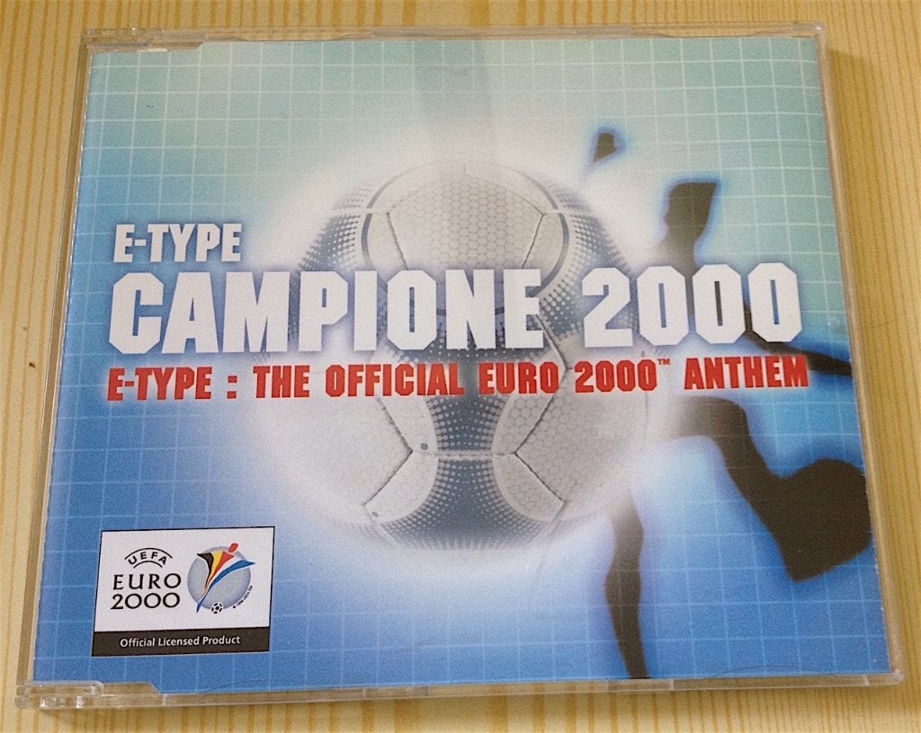 CD Single E-Type Campione 2000 (Song Euro 2000, EK voetbal), Ophalen, Zo goed als nieuw, Dance en House