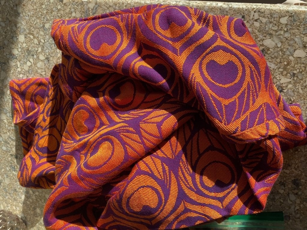 Artipoppe wrap marigold sequel maat 6, Draagdoek, Buik of Rug, Zo goed als nieuw, Ophalen