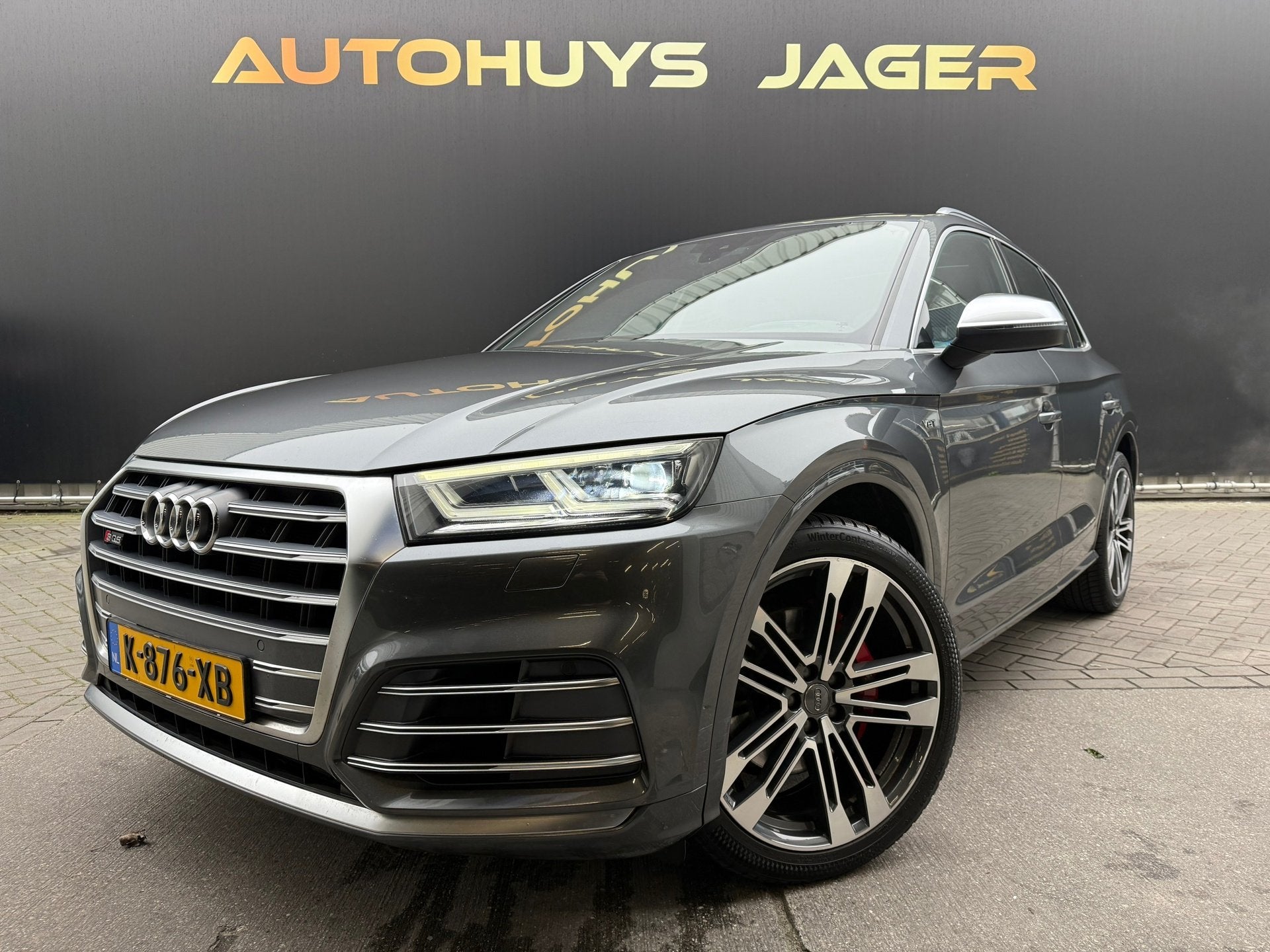 Audi SQ5 3.0 TFSI SQ5 Quattro Pano H&U Leder Camera Keyless, Auto's, Automaat, Dealer onderhouden, Gebruikt, Euro 6