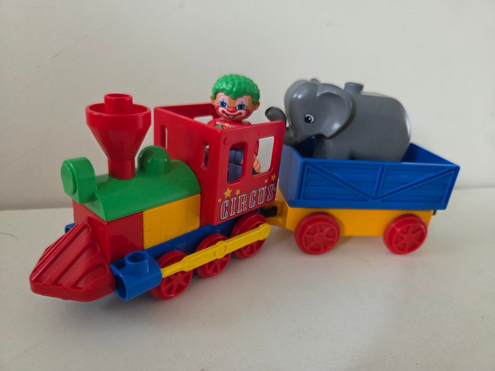 Lego Duplo 5606 Mijn Eerste Circus Trein (zonder paraplu), Ophalen of Verzenden, Zo goed als nieuw, Duplo