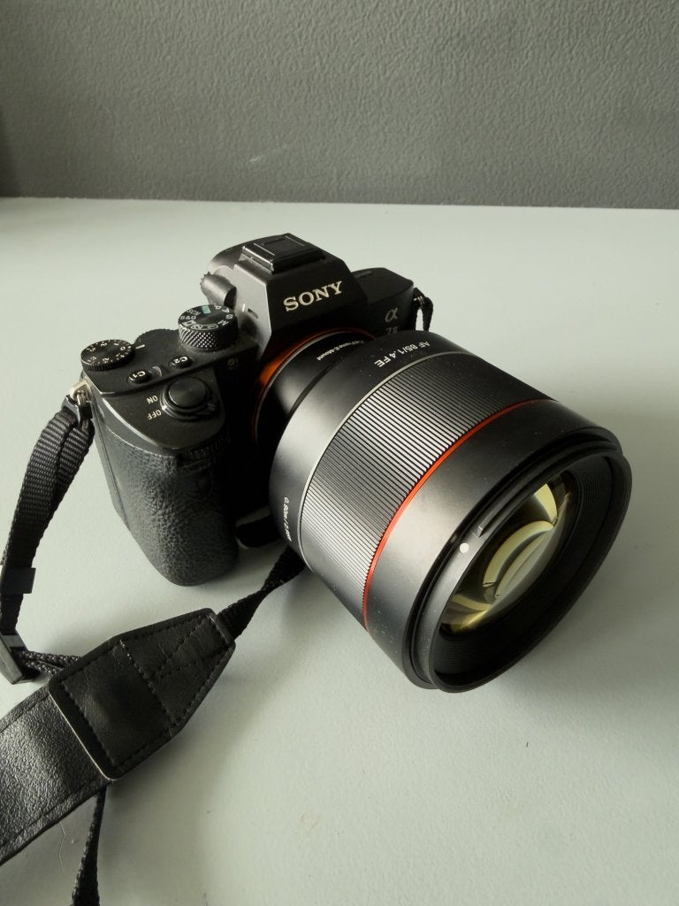 Samyang 85mm F1.4 AF Sony FE, Sony E-mount, Gebruikt, 85 mm, Samyang