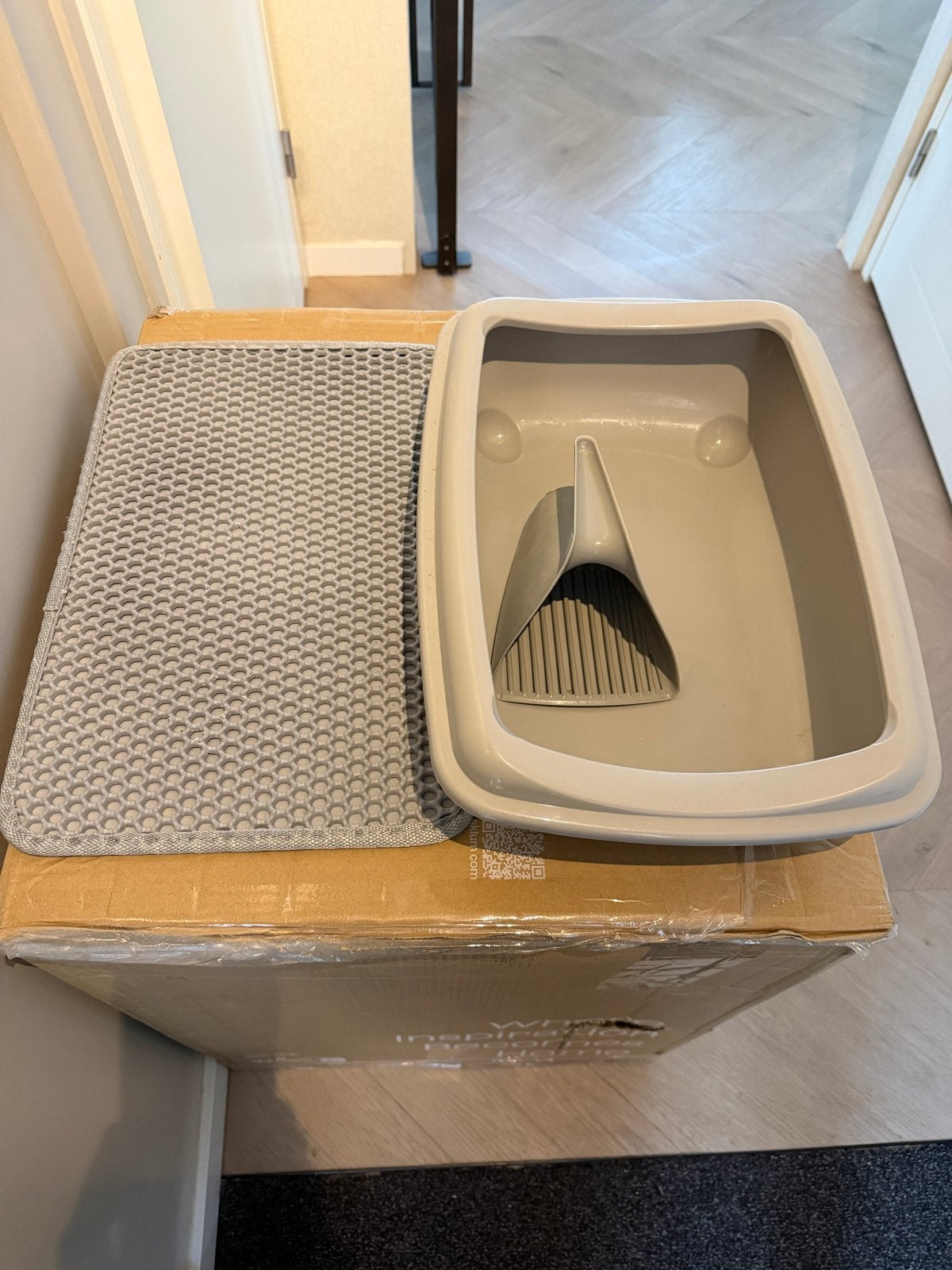 Kattenbak, Ophalen, Zo goed als nieuw