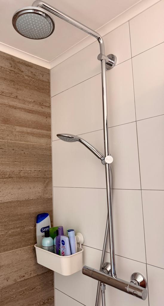 Grohe regendouche set, Doe-het-zelf en Verbouw, Sanitair, Ophalen of Verzenden, Gebruikt, Chroom, Douche