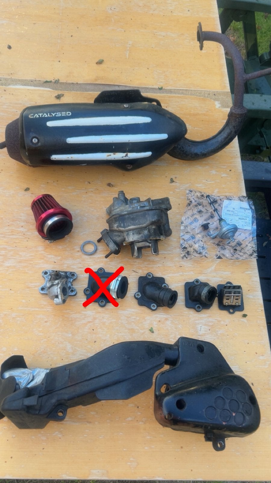 Scooter onderdelen Peugeot / Piaggio / Minarelli, Ophalen of Verzenden, Gebruikt, Overige typen