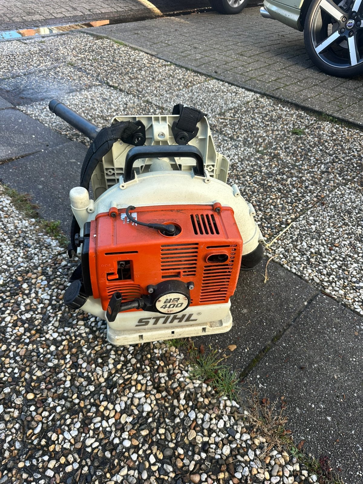 Stihl br400, Ophalen of Verzenden, Zo goed als nieuw, Benzine
