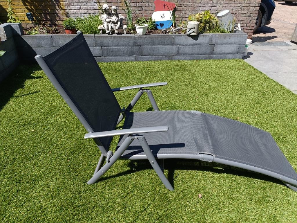 Ligtuinstoel, Tuin en Terras, Ligbedden, Ophalen, Nieuw, Overige materialen, Inklapbaar