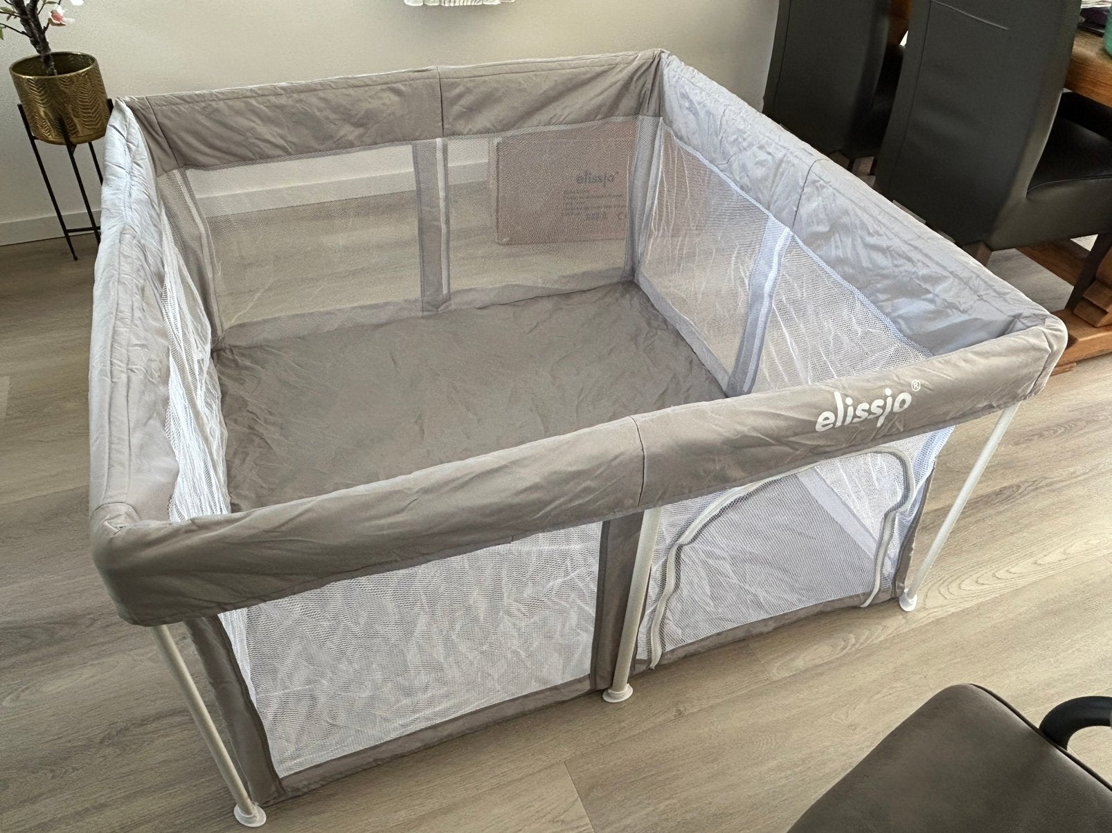 Elissio inklapbare 125x125x65 grondbox., Verzenden, Nieuw, Vierkant, Boxkleed