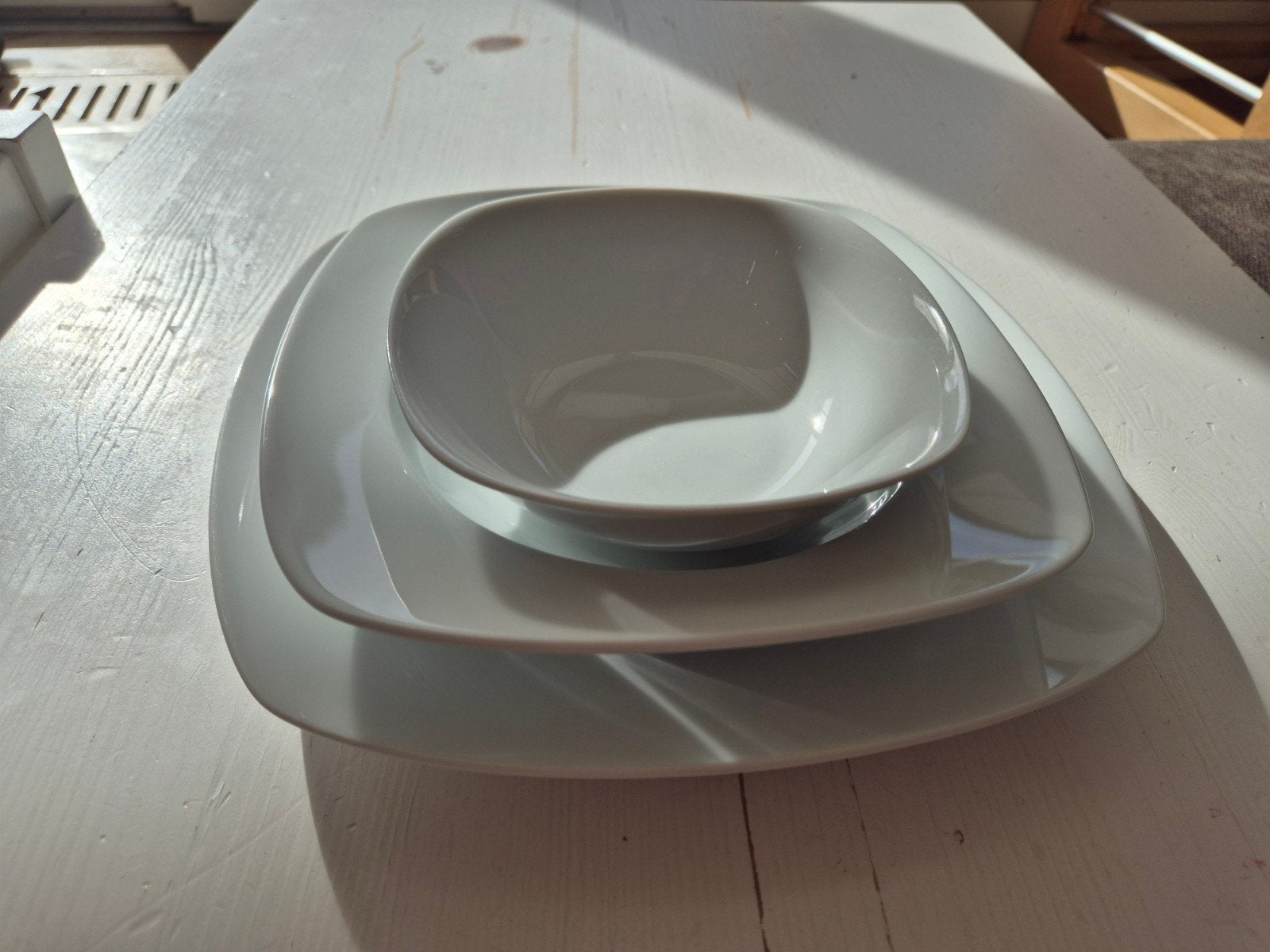 GEZOCHT | servies van Makro (grofweg 20jr oud), Gebruikt, Overige merken, Ophalen of Verzenden, Overige stijlen