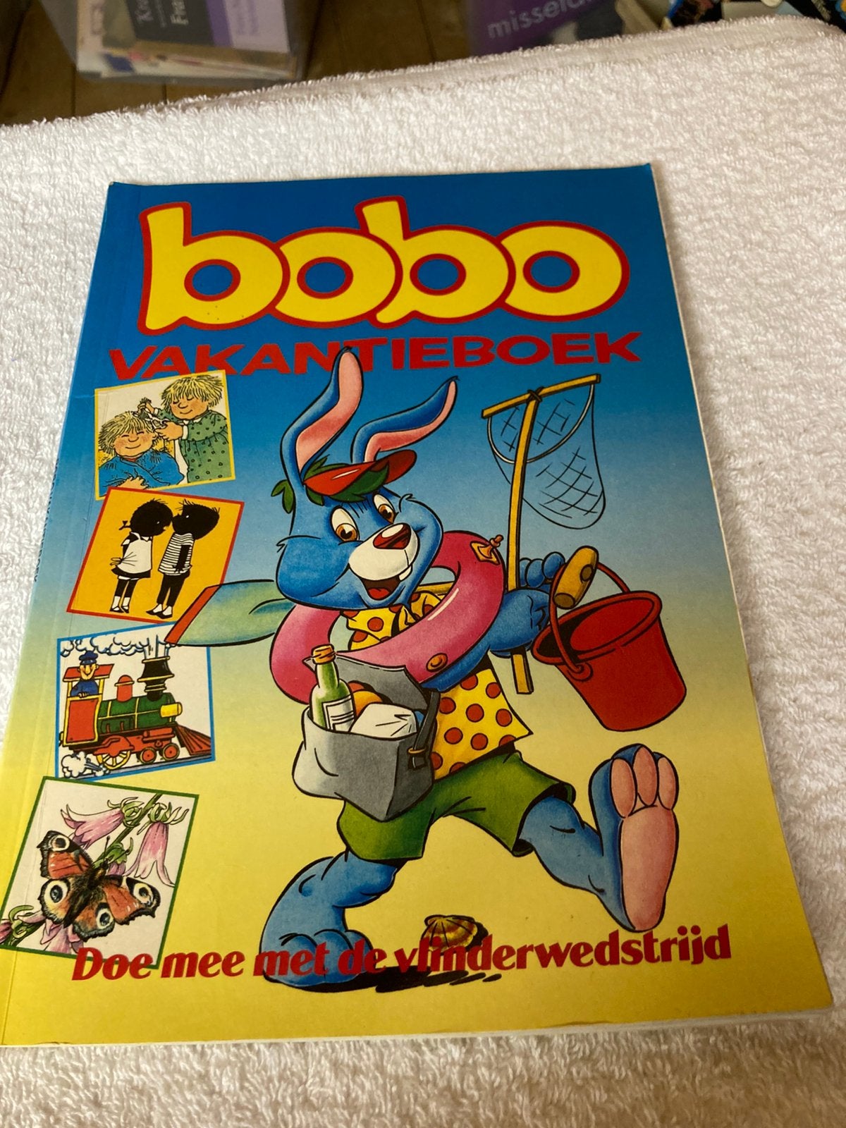 vintage bobo vakantieboek 1989, Ophalen of Verzenden, Zo goed als nieuw
