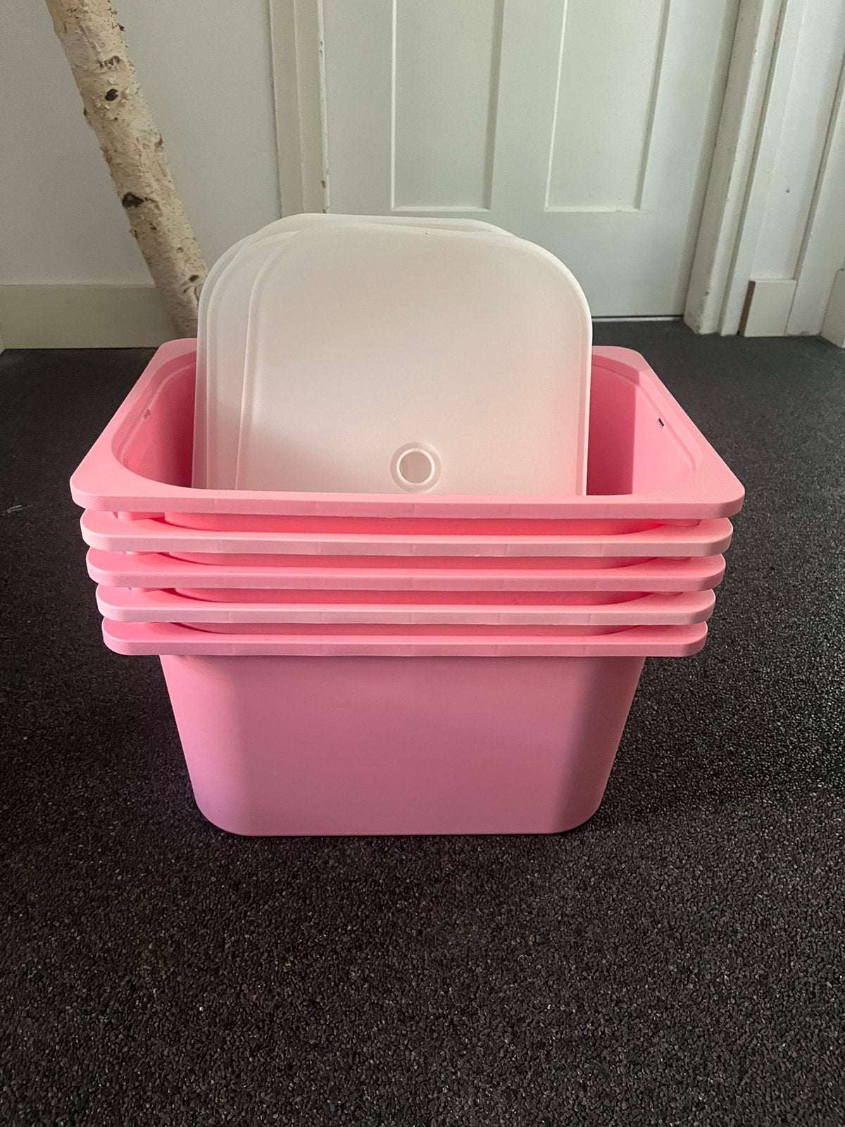 Ikea 5 bakken voor trofast kast met deksel, Ophalen, Gebruikt, Minder dan 50 cm, Minder dan 40 cm