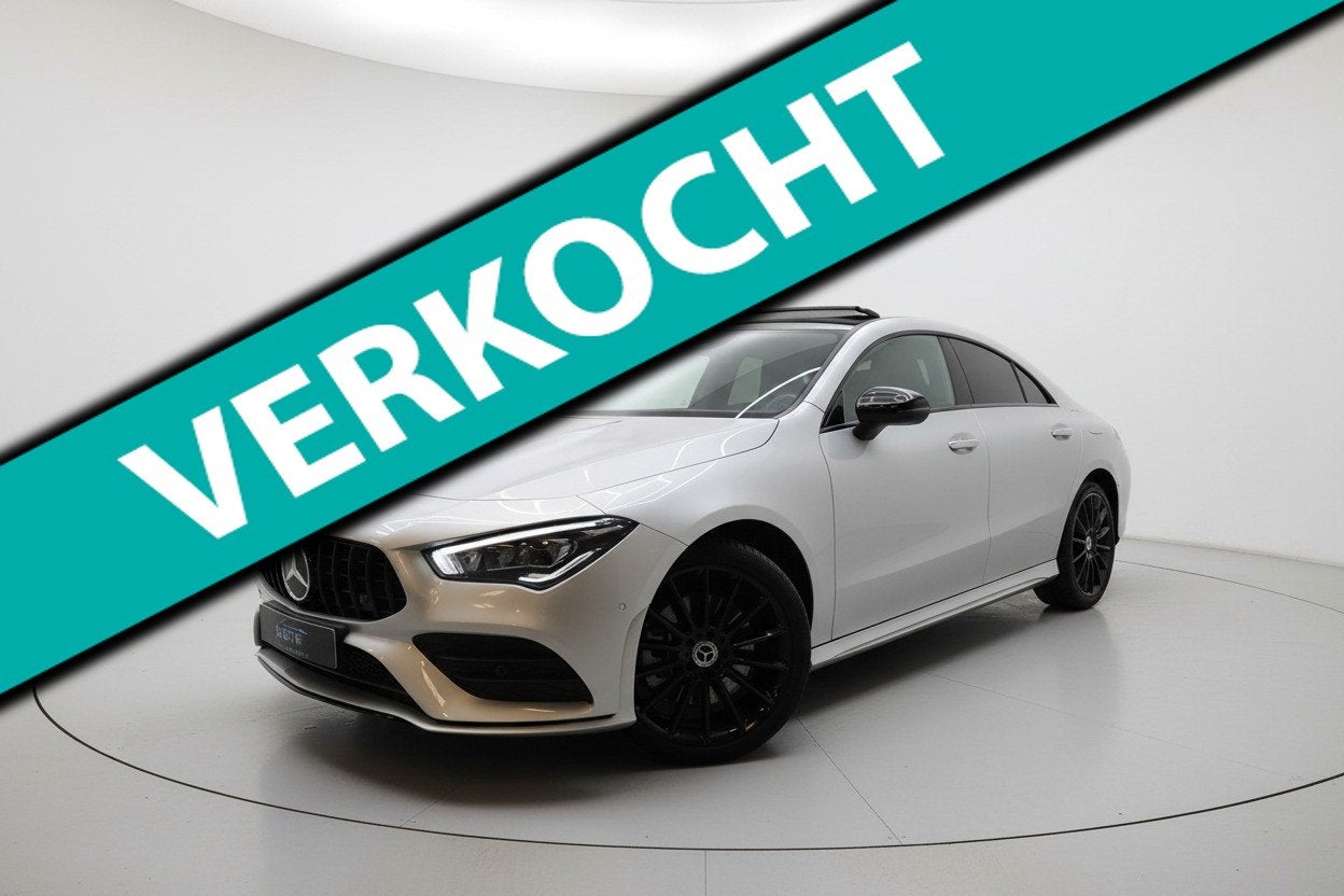 Mercedes-Benz CLA-klasse 250 e AMG NIGHT PANO SFEER CAM, Auto's, CLA, Gebruikt, Euro 6, 4 cilinders