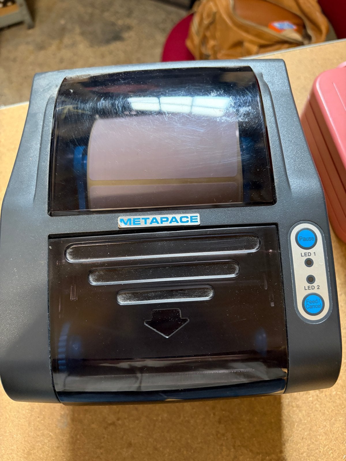 Metapace L-42DT Thermische Labelprinter, Ophalen of Verzenden, Gebruikt, Etiket