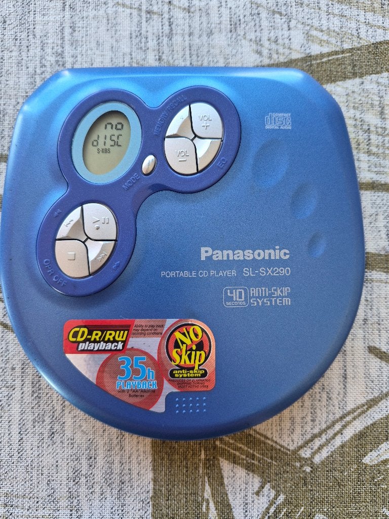 Panasonic SL-SX290 portable CD player, Ophalen of Verzenden, Discman