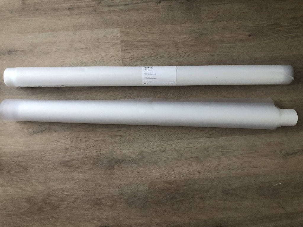 Diffufol Vochtscherm 2 rollen (nieuw en gebruikt) +/- 50m2, Ophalen, Overige materialen, 30 cm of meer, 50 tot 150 cm