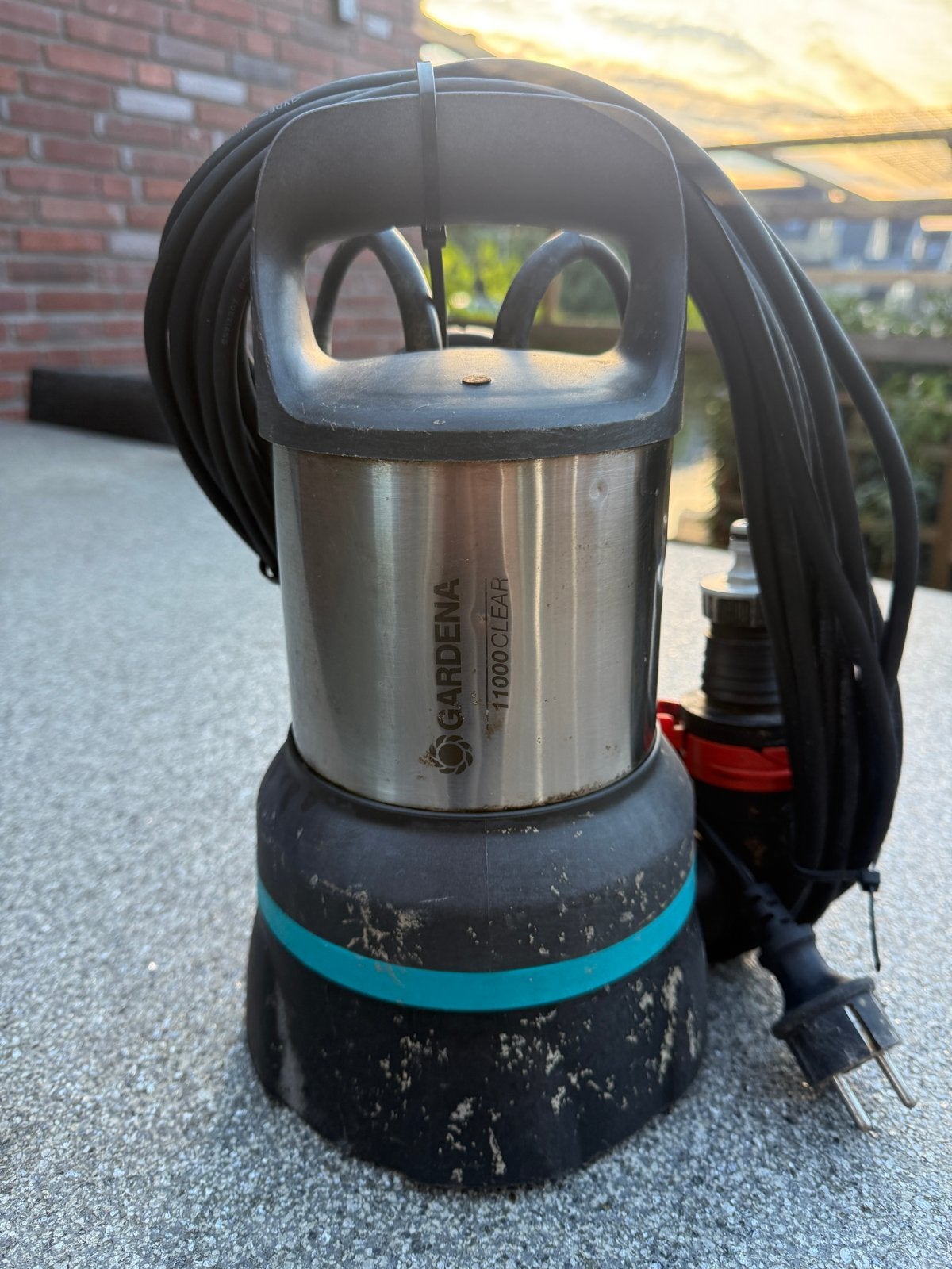 Gardena Dompelpomp 11000 Clear, Ophalen of Verzenden, Gebruikt, Elektrisch, Dompelpomp