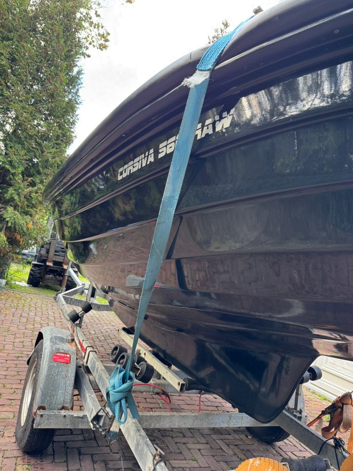 Foto 9 van ZGAN! Corsiva 560 + 20pk Mercury VOL OPTIE! Teak Bunkussen
